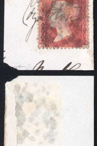 Penny Plate 93(OH) with Manuscript Coylton and Cross on piece