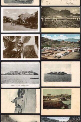 Aden Collection of Original Postcards mostly Mint 64 items