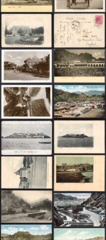 Aden Collection of Original Postcards mostly Mint 64 items