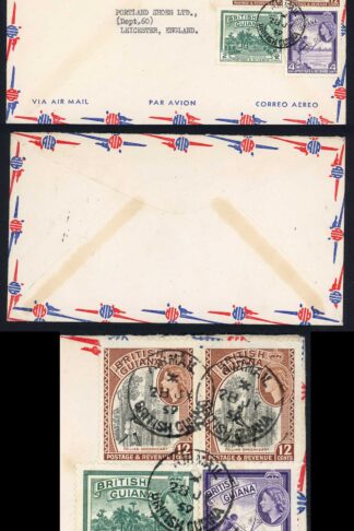 British Guiana 1959 Airmail Cover to the UK