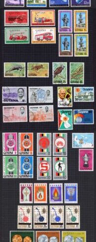 British Guiana Used Collection Strength in QEII inc complete Definitive Sets etc