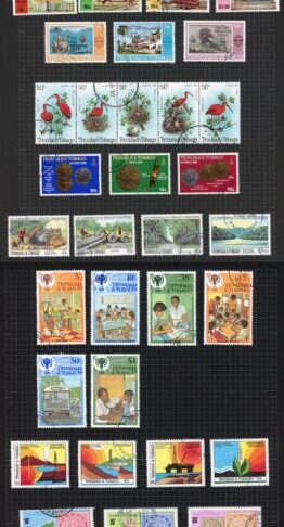 Trinidad and Tobago Used Collection Strength in QEII inc complete Definitive Se
