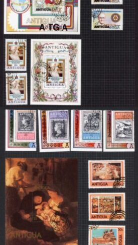 Antigua Used Collection Strength in later QEII inc complete Sets etc