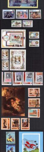 Antigua Used Collection Strength in later QEII inc complete Sets etc
