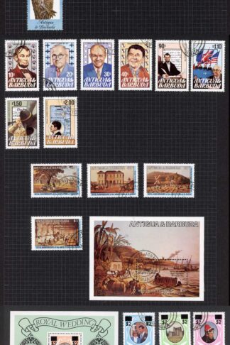 Antigua and Barbuda Used Collection inc complete Sets etc