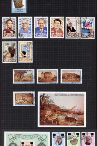 Antigua and Barbuda Used Collection inc complete Sets etc