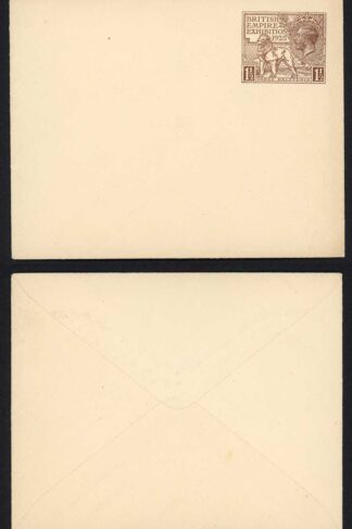 KGV 1925 Wembley 1 1/2 Envelope Mint