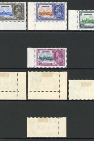 Gibraltar SG114/17 1935 Silver Jubilee Set M/M