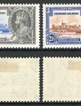 Leeward Islands SG88/91 1935 Silver Jubilee Set M/M