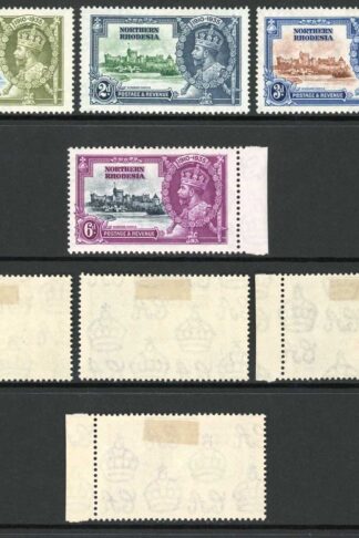 Northern Rhodesia SG123/26 1935 Silver Jubilee Set M/M