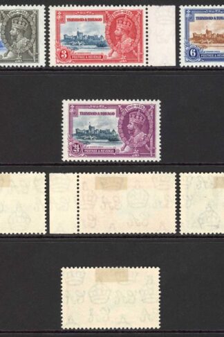 Trinidad SG239/42 1935 Silver Jubilee Set M/M
