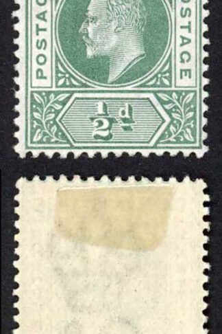 Cayman Is SG3 1/2d Green Wmk Crown CA M/M Cat 6.50 pounds