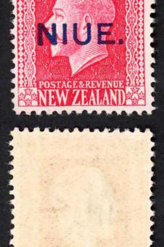Niue SG14 6d Rose-red with Opt U/M Cat 16+