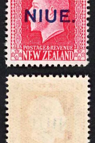 Niue SG14 6d Rose-red with Opt U/M Cat 16+