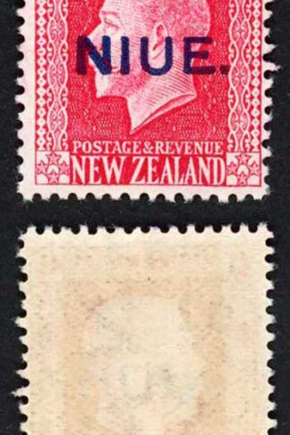 Niue SG14 6d Rose-red with Opt U/M Cat 16+