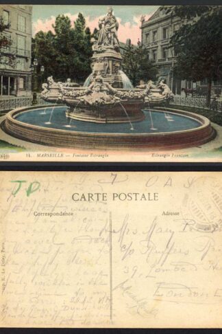 Aden 1918 OAS postcard to London