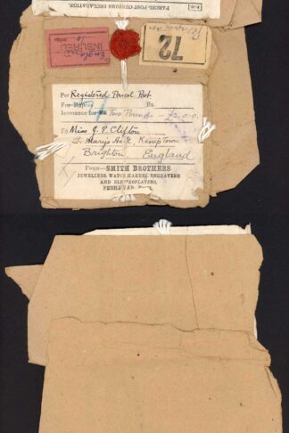India registered Parcel Post