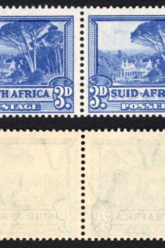 South Africa SG117a 1949 3d Blue U/M