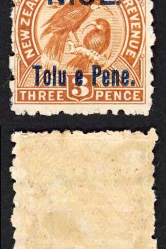 Niue SG13 3d Yellow-brown with Opt M/M Cat 11