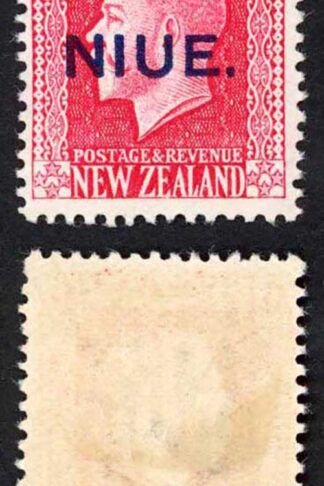 Niue SG14 6d Rose-red with Opt M/M Cat 16