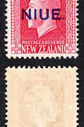 Niue SG14 6d Rose-red with Opt M/M Cat 16