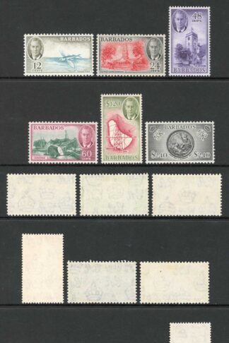 Barbados SG271/82 Barbados Set of 12 M/M Cat 65 pounds