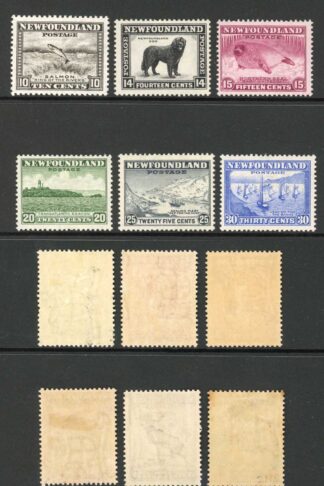 Newfoundland SG209/20 1932 Set of 12 M/M Cat 100 pounds