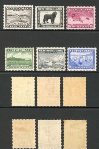 Newfoundland SG209/20 1932 Set of 12 M/M Cat 100 pounds