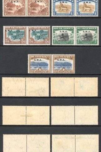 SWA SG60/7 Top Values M/M (10/- tone spot) Cat 292 pounds