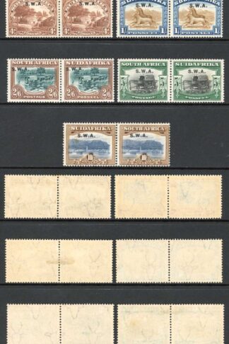 SWA SG60/7 Top Values M/M (10/- tone spot) Cat 292 pounds