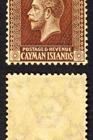 Cayman Is SG60b 3d Purple/pale yellow M/M Cat 50 pounds