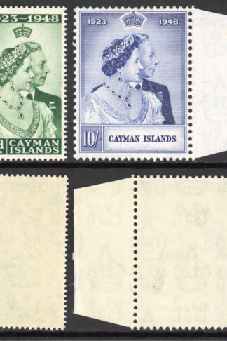 Cayman Is SG129/30 Silver Wedding U/M Cat 24.10 pounds