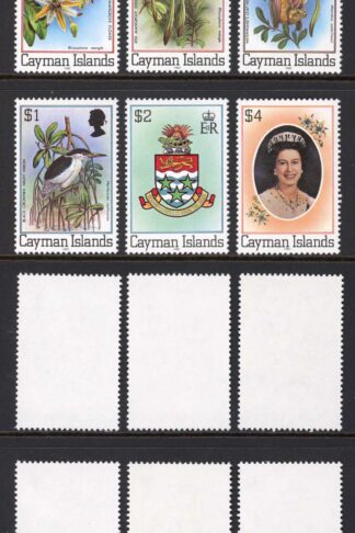 Cayman Is SG515B/25B Imprint Dates set of 11 U/M Cat 35 pounds