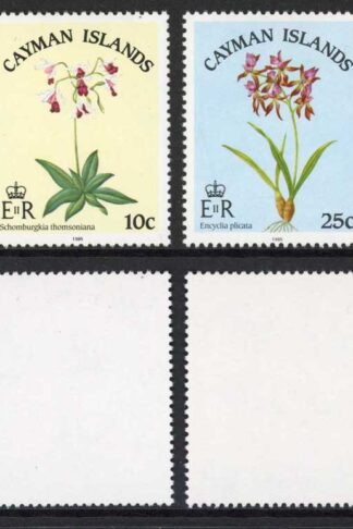 Cayman Is SG605/8 1985 Orchids set of 4 U/M Cat 7.5 pounds