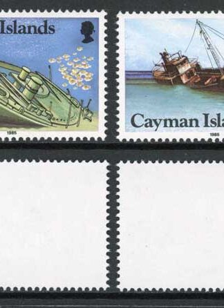 Cayman Is SG609/12 Shipwrecks U/M Cat 9.5 pounds