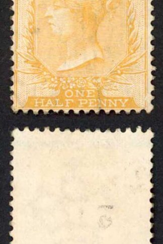 Malta SG10 1/2d Yellow-Buff Wmk CC re-gummed Cat 95 pounds