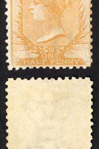 Malta SG15 1/2d Yellow-Buff Wmk CC Perf 12.5 clean M/M Cat 450 pounds