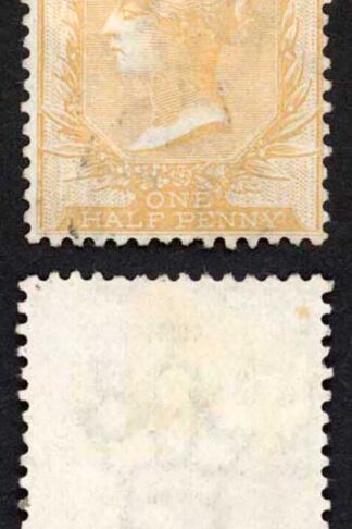 Malta SG11 1/2d Pale Buff Wmk CC Cat 80 pounds