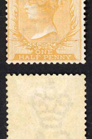 Malta SG18 1/2d Orange-Yellow Wmk CA M/M Cat 40 pounds