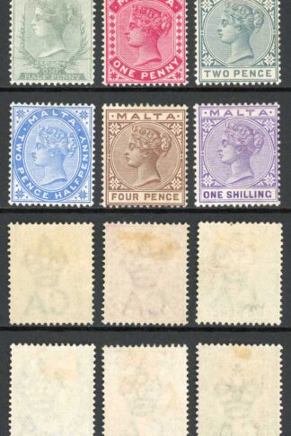 Malta SG20/8 Set of 6 Fresh Colours M/M Cat 130 pounds