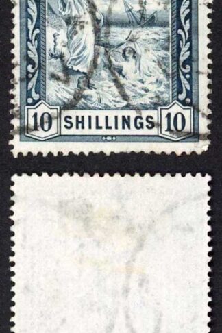 Malta SG35 10/- wmk CC Cat 85 pounds