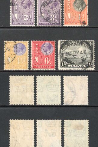 Malta SG157/66 Set to 1/- inc Postage Cat 80.90 pounds