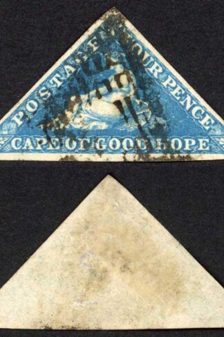Cape of Good Hope 4d Cat from 90 Pounds Fine Three Margins