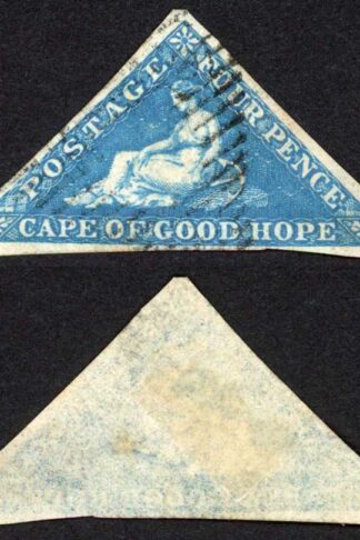 Cape of Good Hope 4d Cat from 90 Pounds Fine Three Margins
