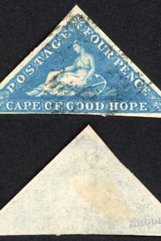 Cape of Good Hope 4d Cat from 90 Pounds Fine Three Margins