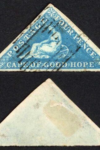 Cape of Good Hope 4d Cat from 90 Pounds Fine Three Margins