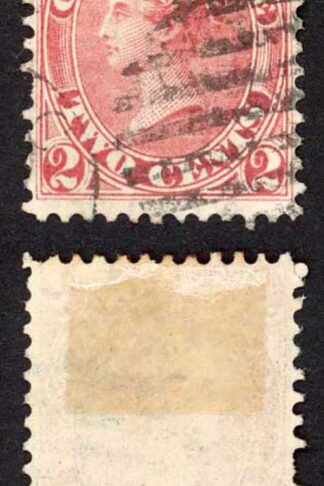 Canada SG45 2c Bright Rose Fresh Colour Cat 225 Pounds