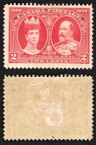 Canada SG190 2c Carmine Fresh Colour M/M Cat 32 Pounds