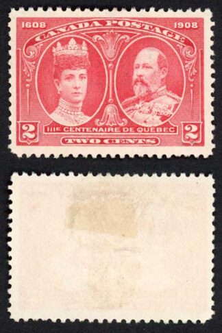Canada SG190 2c Carmine Fresh Colour Mint (No Gum) Cat 32 Pounds