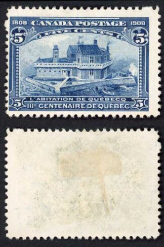 Canada SG191 5c Indigo Fresh Colour Mint (no gum] Cat 65 Pounds